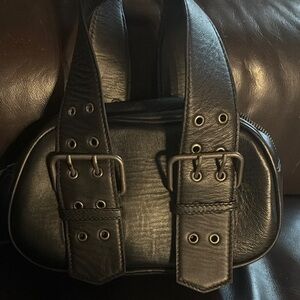 Free People small leather handbag NWOT